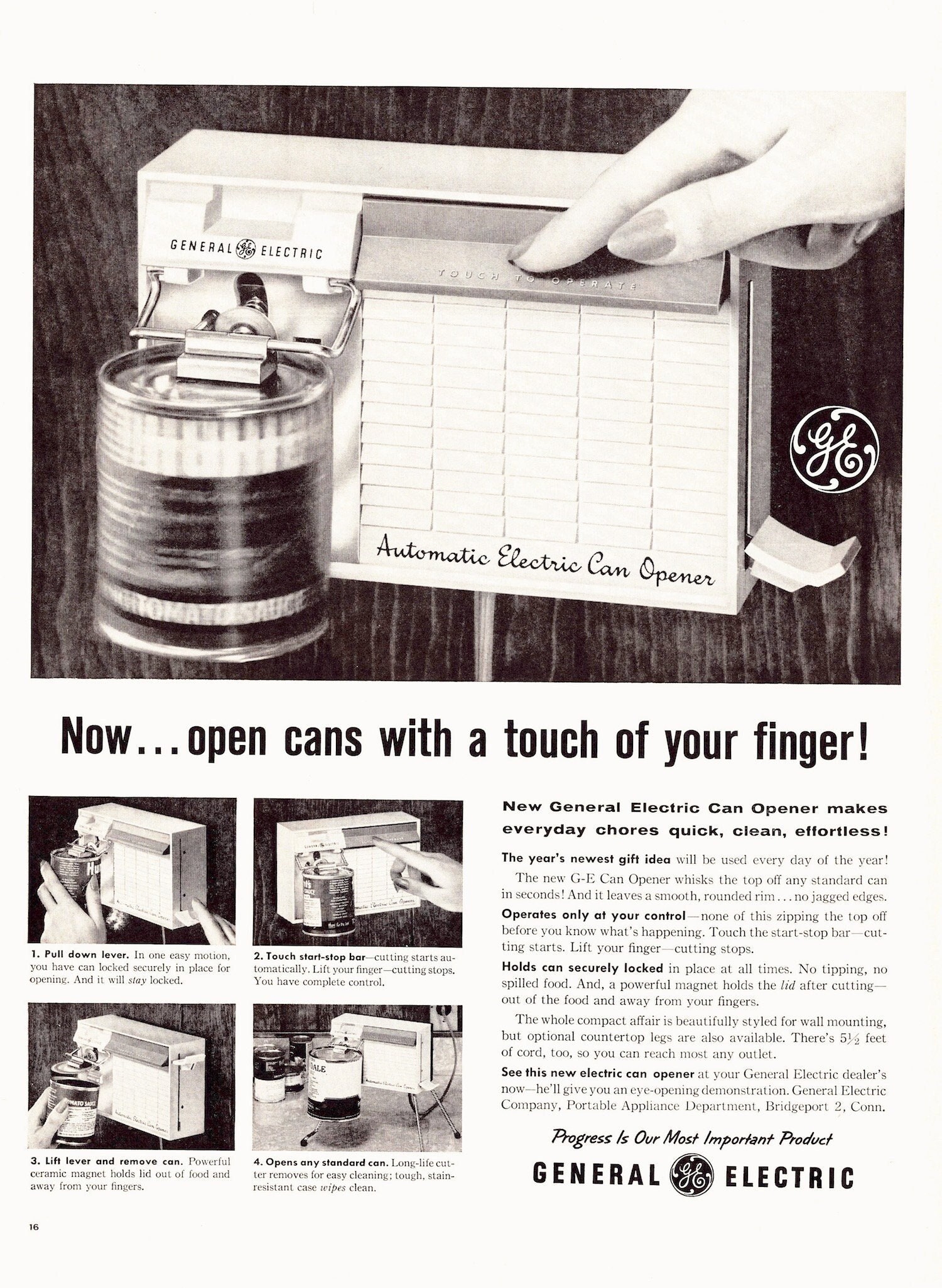 The good old General Electric can opener. : r/nostalgia