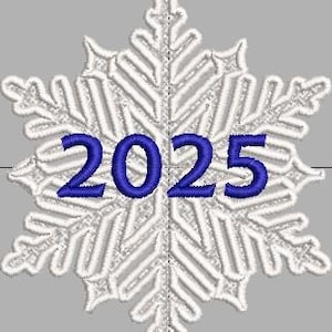 Schneeflocke FSL 2025 Ornament