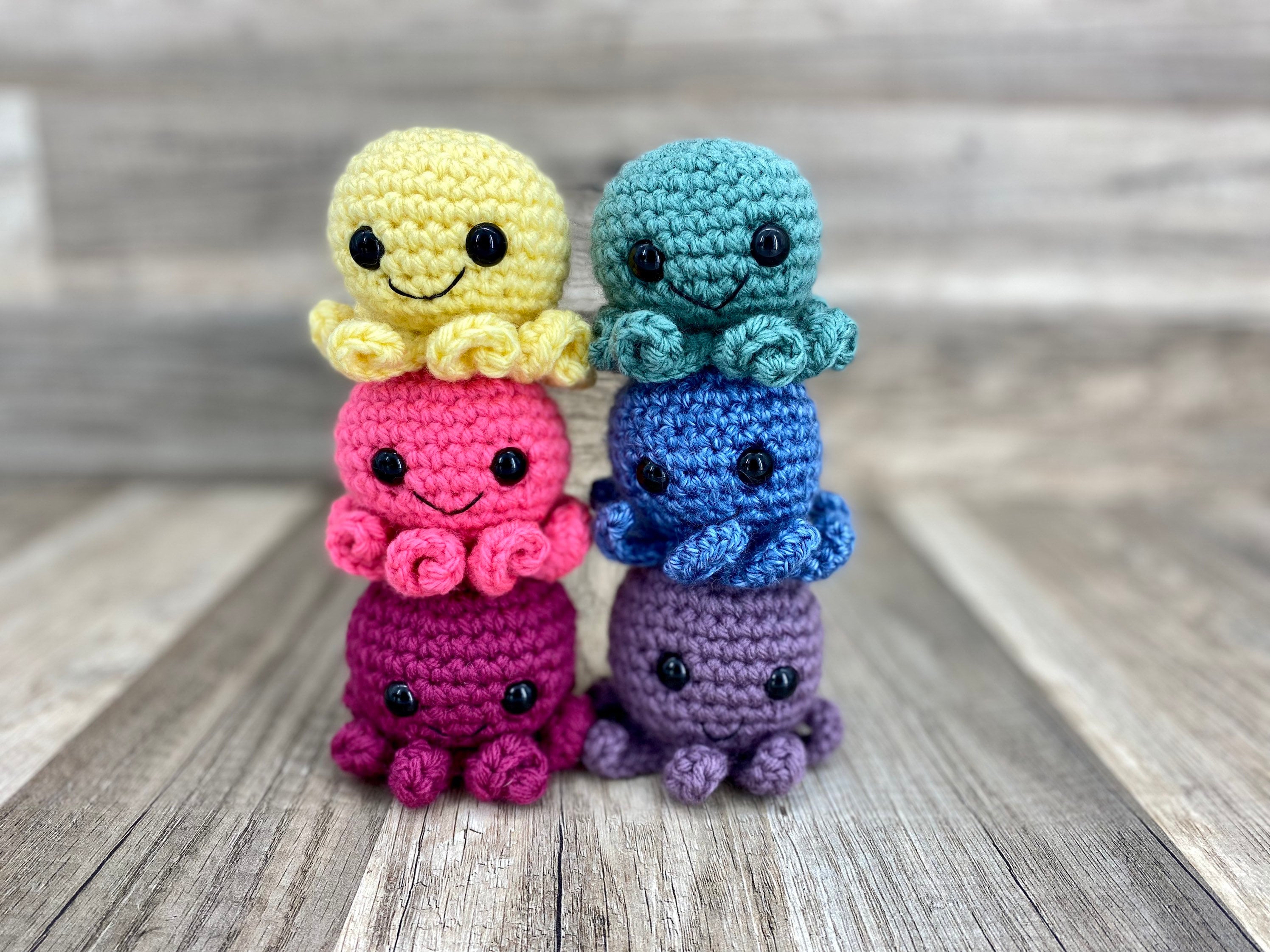 18 Mini Octopus Crochet Patterns: Delightful Projects for Crafty Sea Lovers 2 Mini Octopus Crochet Pattern: Pocket Octo