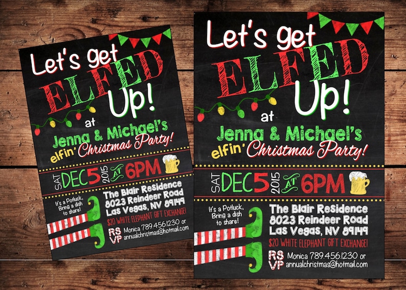 Couple - Let Get Elfed Up Drunken Elves  Sweater