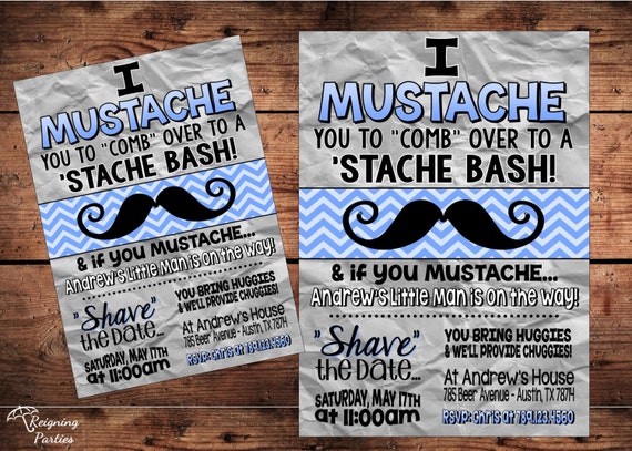 Mustache Bash Diaper Party Stash Bash Party Invitation Etsy Mustache Bash Diaper Party Stash Bash Party Invitation Etsy