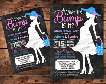 The ORIGINAL What the BUMP is it? - Team Pink or Blue - Digital