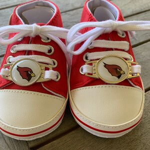 Arizona Phoenix Cardinals football red baby sneaker tennis shoes  6-9 months size