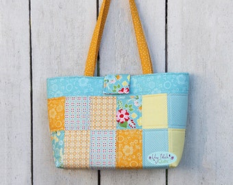 Roundabout Tote pdf bag pattern, bag pattern, pdf pattern, sewing pattern, bag, bagmaking