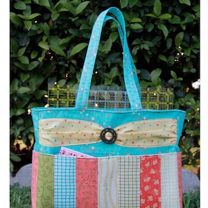 Tote Along Tool Caddy PDF Pattern, Bag Pattern, Sewing Pattern, Quilting, Bagmaking