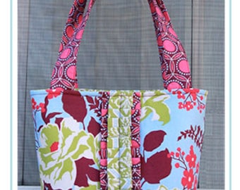 The Sweet Little Pleats PDF Tote Bag Pattern, Bagmaking, Sewing Pattern