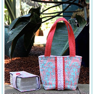 The Sweet Little Pleats PDF Tote Bag Pattern, Bagmaking, Sewing Pattern image 3