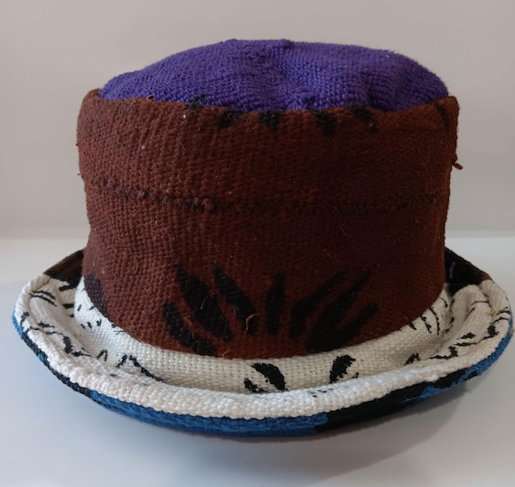 African Mud Cloth Bucket hat, "Mud Cloth Lovers" delight. Patchwork mud cloth pieces. 20% off, FREE Shipping.