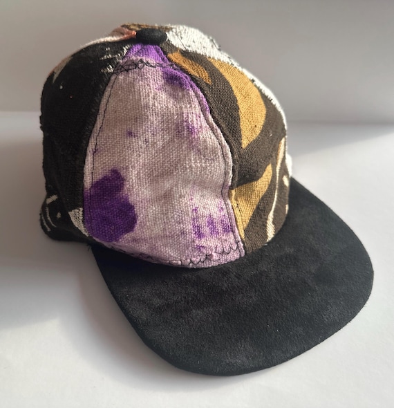 African Mud Cloth cap, "Mud Cloth Lovers". Patchwork baseball/golf with adjustable strap in back for easy sizing. Free Shipping, 20% off.