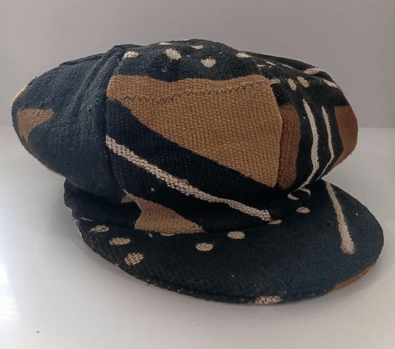 African Mud Cloth Rasta Caps. "Mud Cloth Lovers" Beautiful Multiple Patchwork cap tops, elastic back fit XL-3XL fit. 20% off, FREE Shipping.