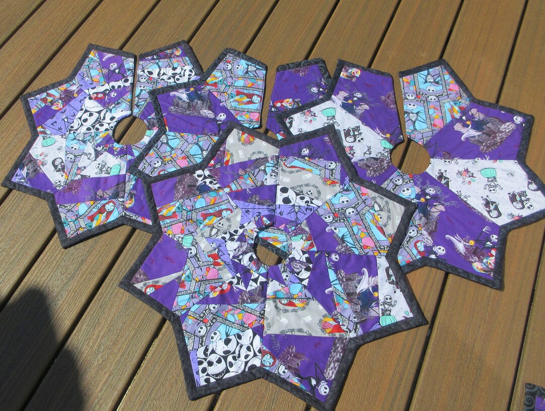 Nightmare Before Christmas Tree Skirts Etsy
