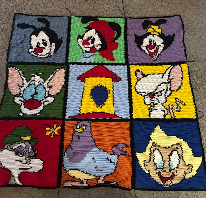 Character Graphgan Animaniacs Characters Graphgan Pattern - Etsy