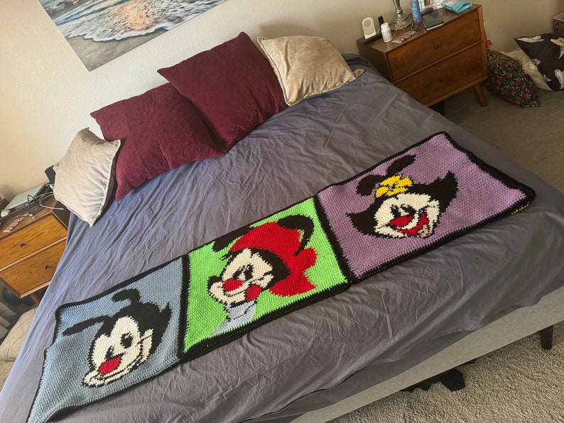 Character Graphgan Animaniacs Characters Graphgan Pattern - Etsy