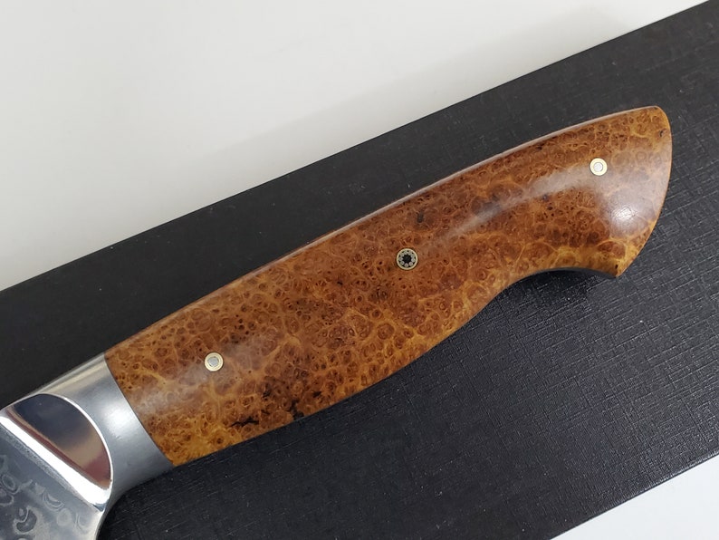 VG10 Damascus Chef Knife Hybrid Santoku Chef Knife 6 Etsy