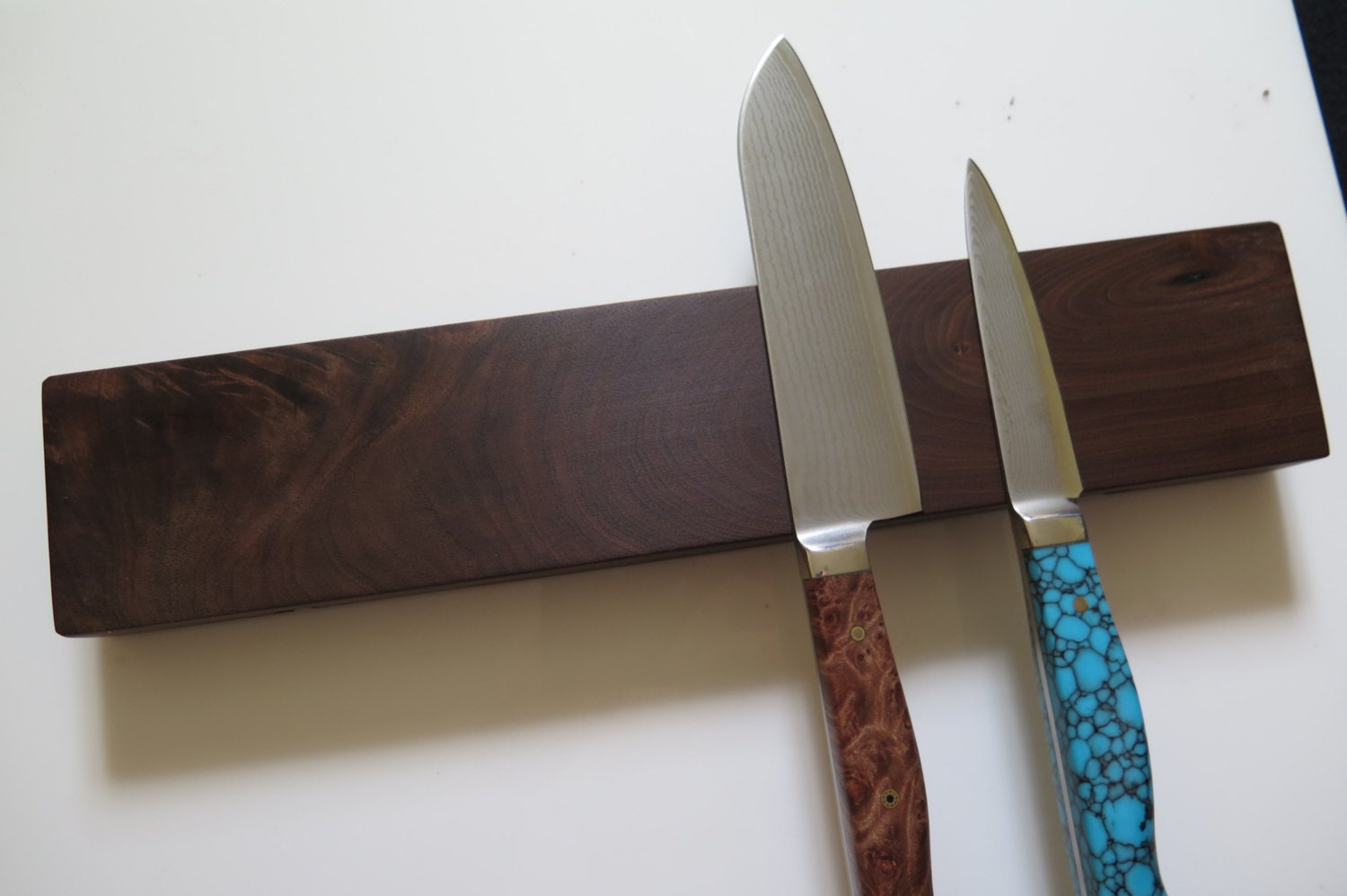 Custom Kitchen knives Damascus VG10 3pc set custom color options unique –  Ikigai Knives