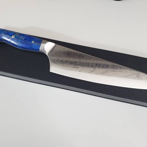 VG10 Damascus chef knife Japanese steel 9&quot; Resin cast Stainless steel handle, metal infusion kitchen knife w/ 67 layer SS Damascus