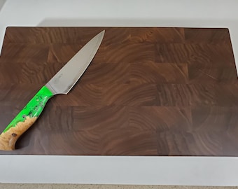 Schneidebrett 10x18" aus Walnussholz Massivholz Schneidebrett, Schneidebrett, Schneidebrett, modern made in Canada