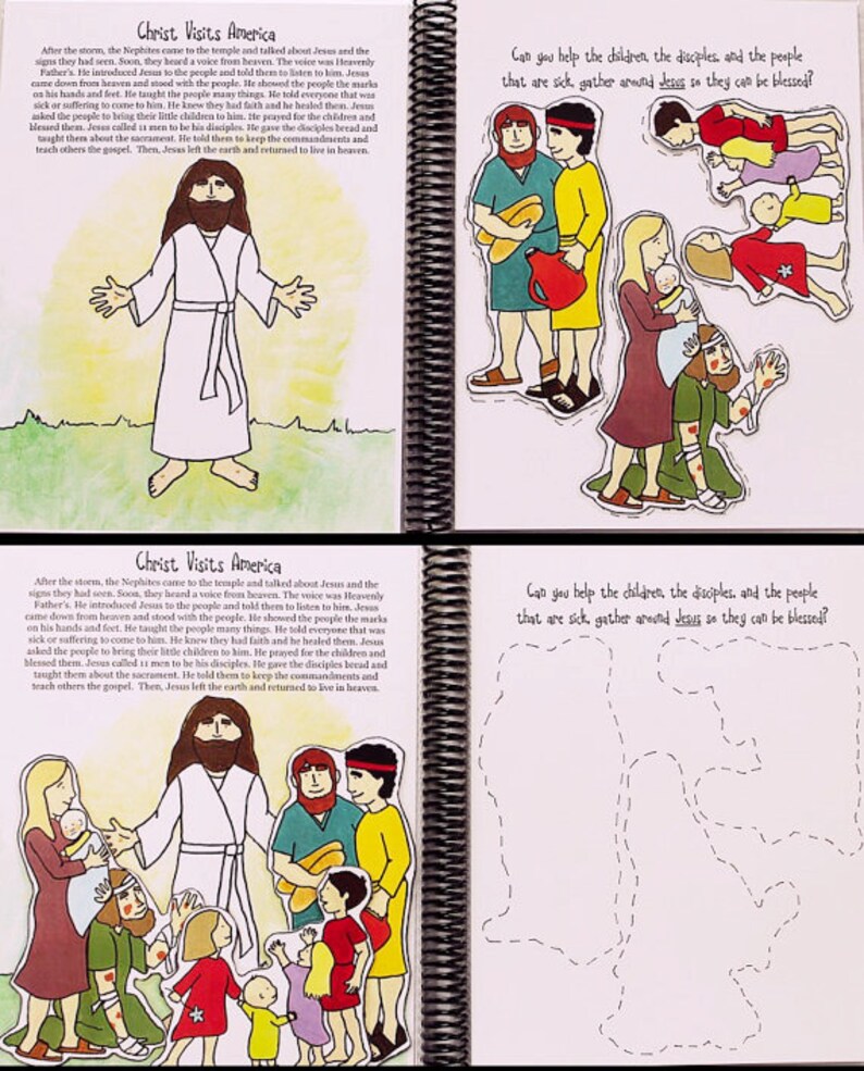 Volume 2 Interactive Book of Mormon for Kids PDF Etsy