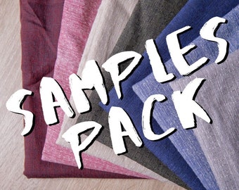 Fabric Samples Pack, Vintage Fabric Swatches