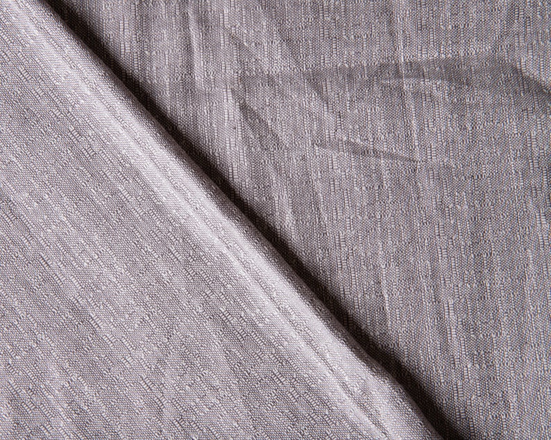 Gray Cotton Fabric by the Yard Vintage Lightweight Fabric Etsy