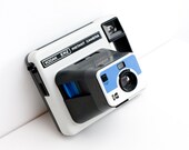 Kodak Instant Camera, Made in USA, Kodak EK2, Black Gray Blue, Collectible, Gifts for him, Home Decor