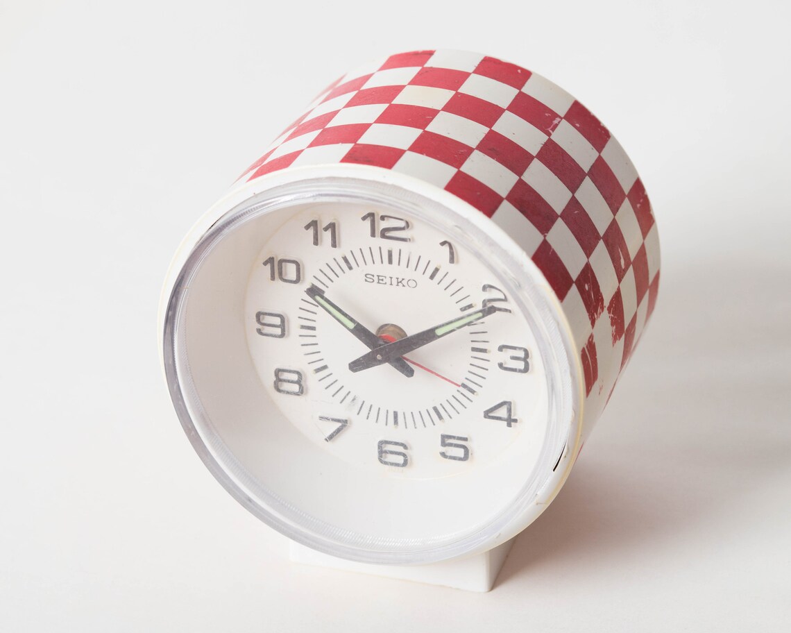 Seiko Alarm Clock Japanese Alarm Clock Retro Office Decor Etsy