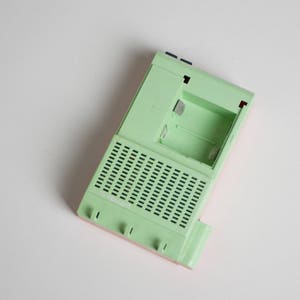 Ukranian Plastic Doorbell - Oktava 2, Ukranian Electronic Doorbell, Pastel Green e Salmon Pink