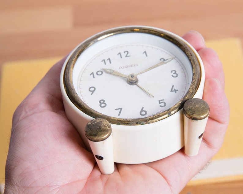 Alarm Clock German Alarm Clock Anker Clock Made in GDR Etsy