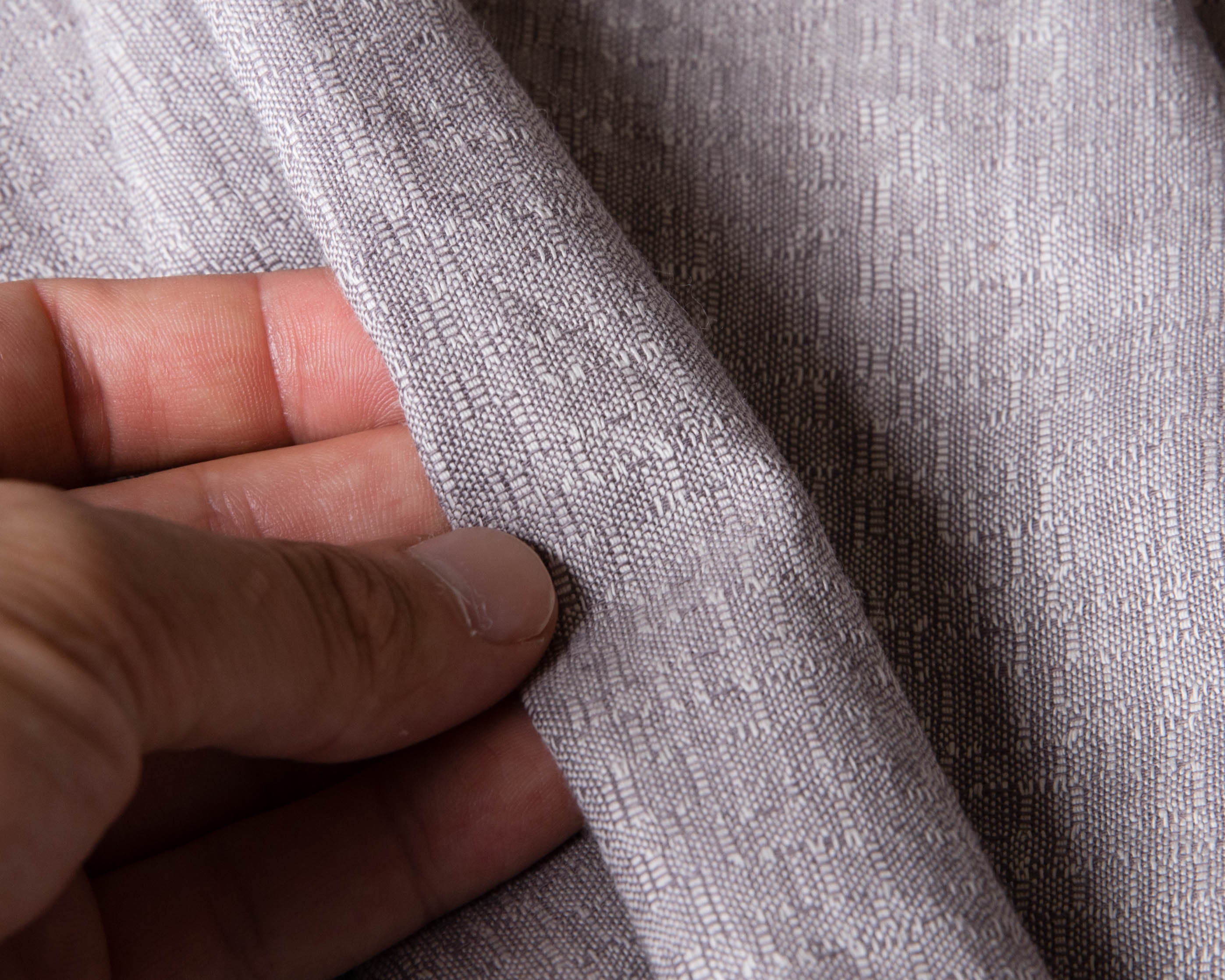 Gray Cotton Fabric by the yard Vintage Lightweight Fabric Etsy