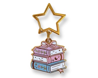 Book Stack Pet ID Tag: Custom Engraved Dog/Cat Tag