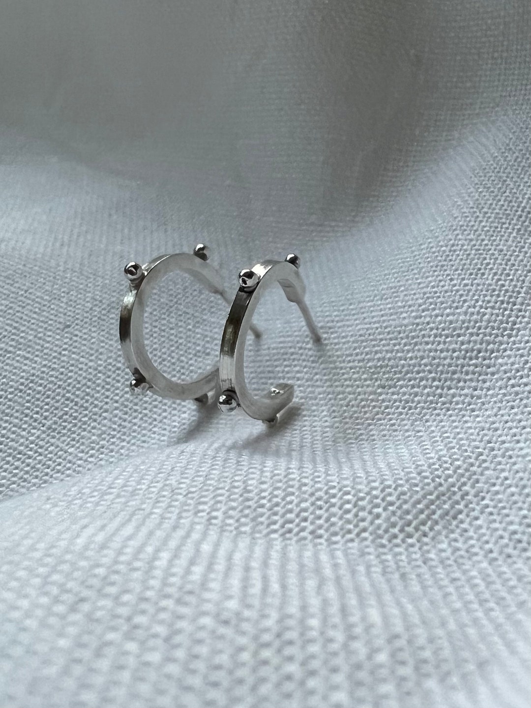 Sterling silver mini hoops Clearance