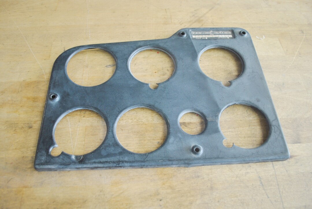 Cessna 150 Instrument Panel Plastic Cover Vintage Retro Airplane Photo