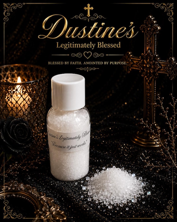 Dustine’s Legitimately Blessed Divine Tar Water-Infused Sea Salt