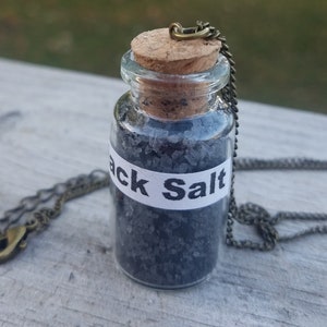 Dustine&#39;s Legitimately Blessed Black Salt Necklace