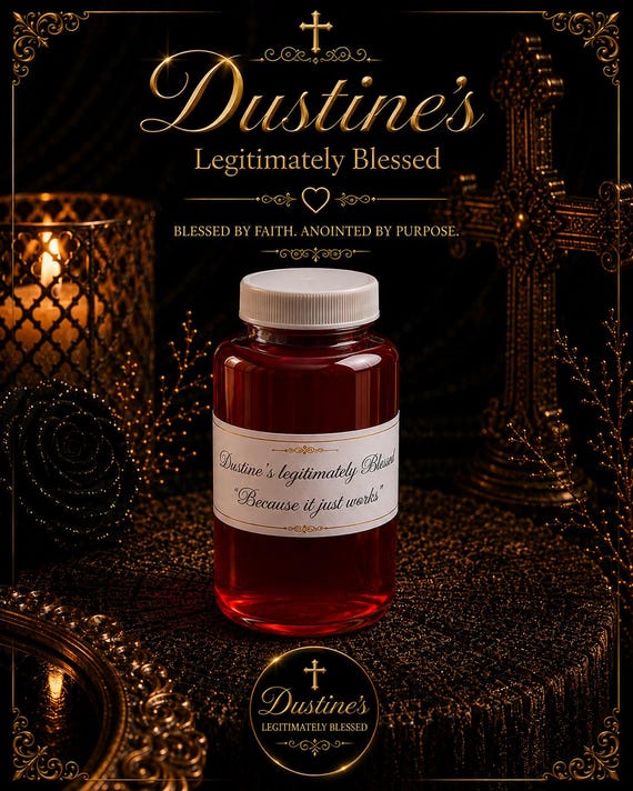 Dustine's Legitimately Blessed Red Oil