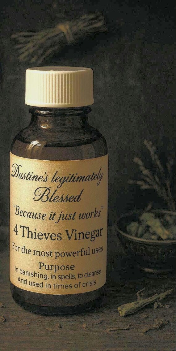 Dustine's Legitimately Blessed 4 Thieves Vinegar Oil