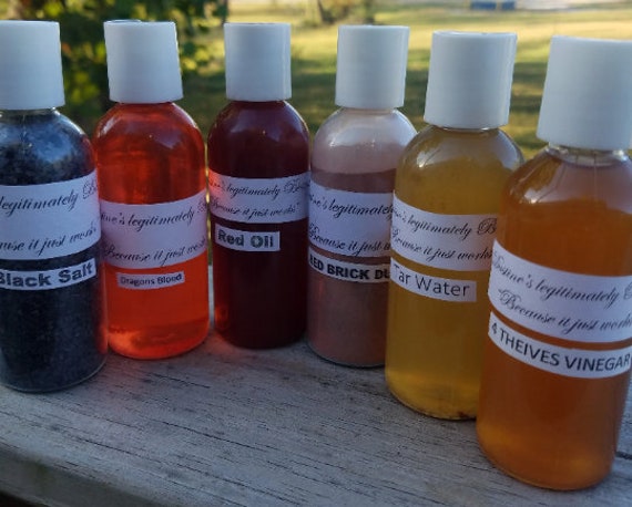 Dustine's Legitimately Blessed Tar Water 12oz (6) Product Ultimate Combo Collection