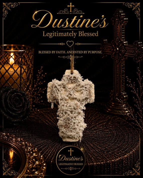 Dustines Legitimately Blessed Cross of Tar Water