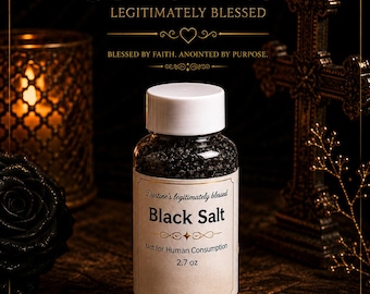 Dustine's Legitimately Blessed Black Salt
