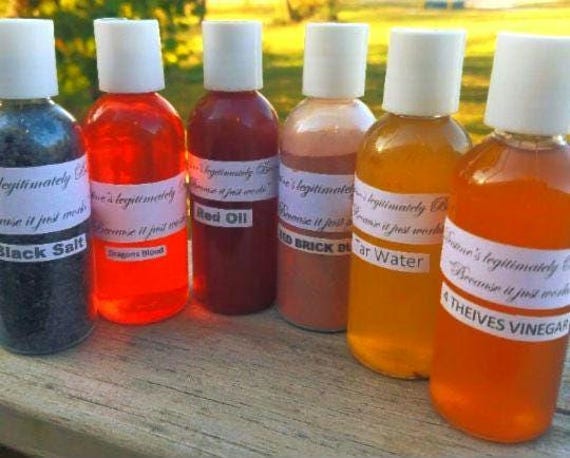 Dustine's Legitimately Blessed Tar Water 12oz (6) Product Ultimate Combo Collection