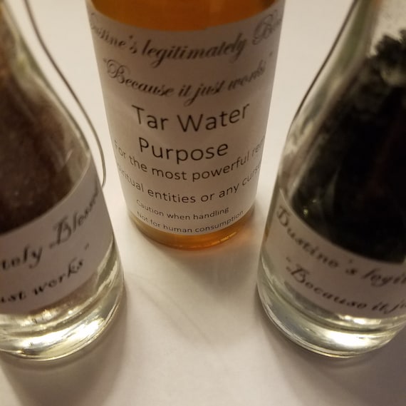 Dustine's Legitimately  Blessed Tar Water  "Ultimate Blessing Pack Combo"