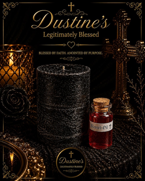 Dustines Legitimately Blessed Aromas: Patchouli Harmony w/Red Oil
