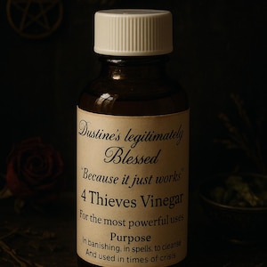 Dustine&#39;s Legitimately Blessed 4 Thieves Vinegar Oil