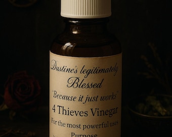 Dustine's Legitimately Blessed 4 Thieves Vinegar Oil