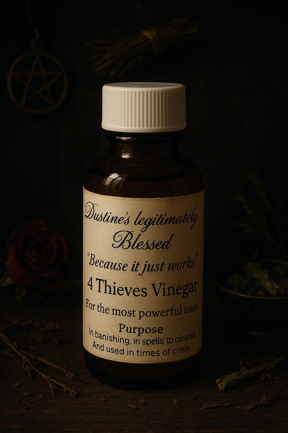 Dustine's Legitimately Blessed 4 Thieves Vinegar Oil