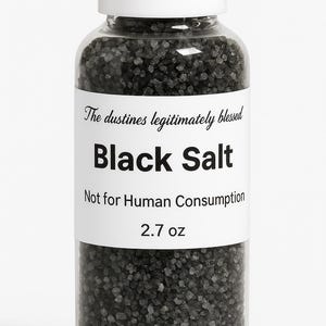 Dustine&#39;s Legitimately Blessed Black Salt