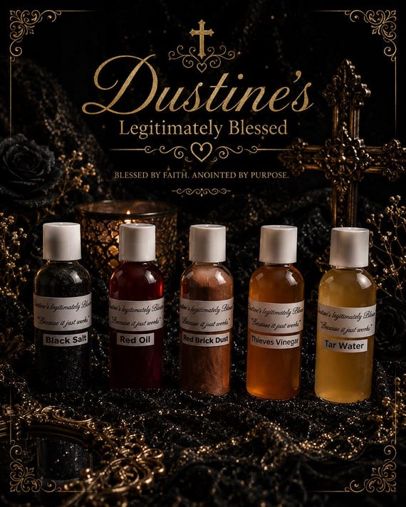 Dustine's Legitimately Blessed Tar Water *ABSOLUTE COMBO*