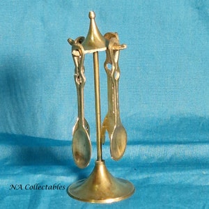 Miniature Indian Brass Utensil Set