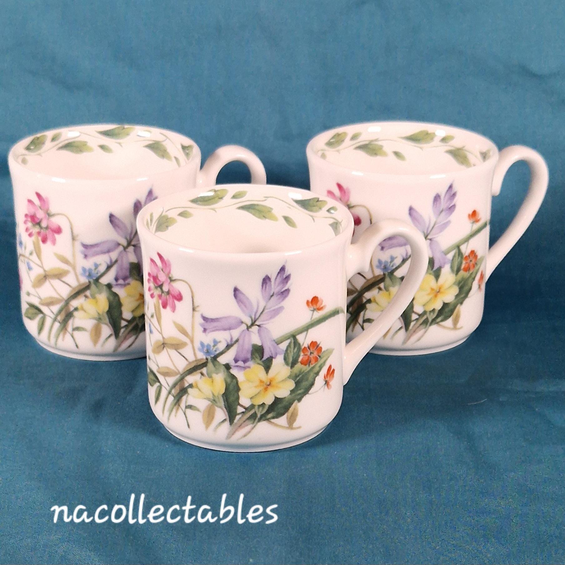 Tazza Queens Paradise Birds Goldfinch – Porcellana 400 Ml, Motivo Cardellino E Quercia, UK - Foto 2