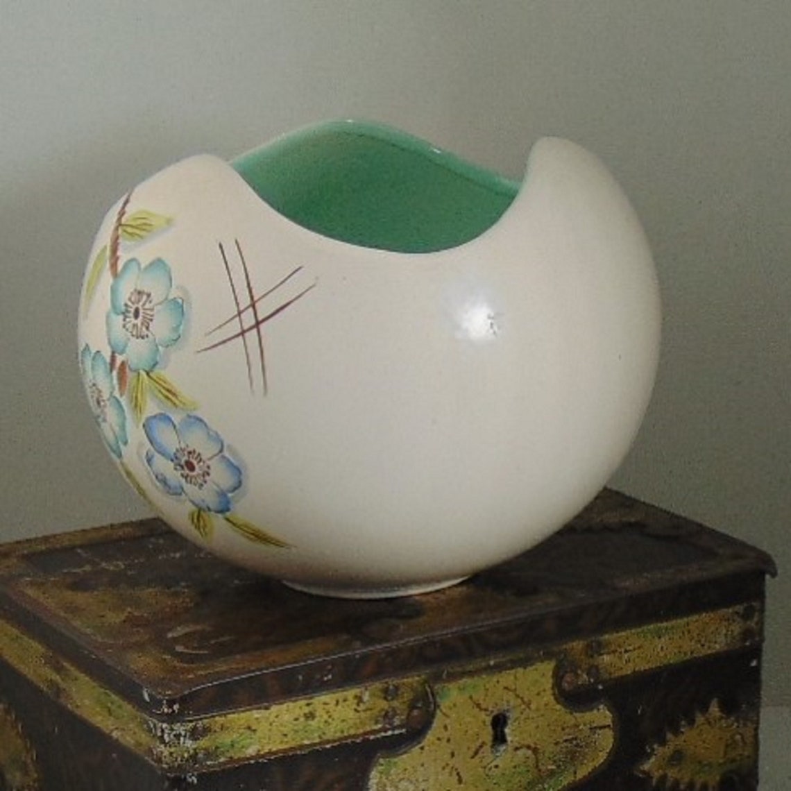 Royal Norfolk Pottery Vase 1950's. Etsy